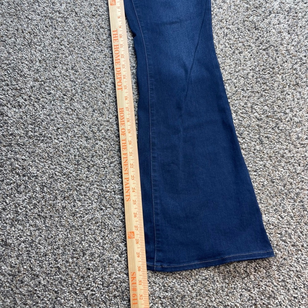 PAIGE Dark Wash High Rise Wide Leg Jeans Size 28 - Picture 8 of 10